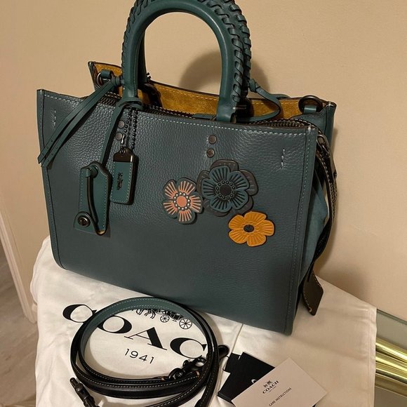 Coach Rogue 30 Whipstitch" Customized"